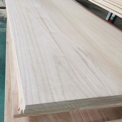 Hotelkleur Paulownia Houtplaat milieuvriendelijk Industrieel Natuurhout Solid Paulownia Hout