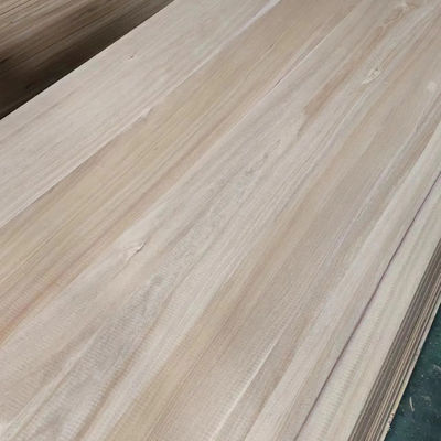 Vochtgehalte 8%-12% Massief houten plaat Paulownia Hout M3 voor Home Office Decoratie