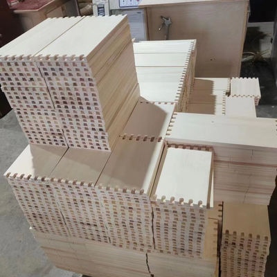 Soild Wood Dovetail Groove Board voor Modern Design Meubel Materiaal Boards in Drawer
