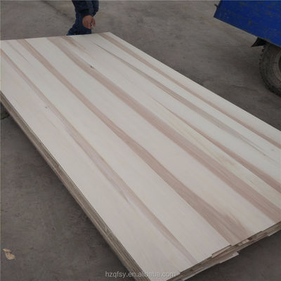 100mm-2440mm Lengte Bleken Popelplaat voor woonkamer Qingfa Natuurlijk Popelhout