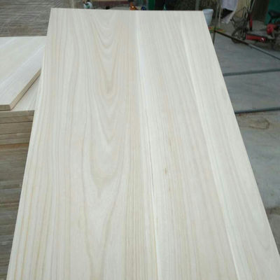 Modern ontwerp 2440X1220 Paulownia Solid Wood Lumber Board met 280-310kg/m3