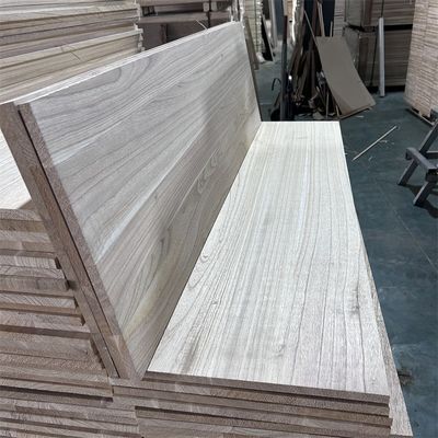 2440x1220 of 1200x600 Grootte Prinses Paulownia Plaat voor meubilair Aanpasbare opties