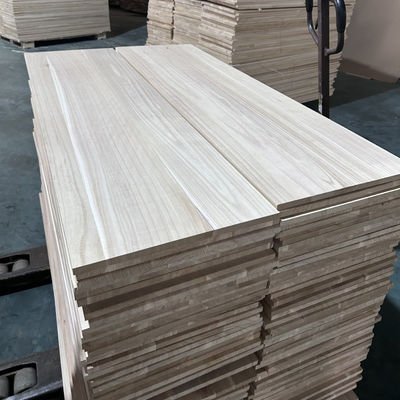 Borden van massief hout in Brazilië Paulownia Hout met after-sale service 2440x1220 of 1200x600