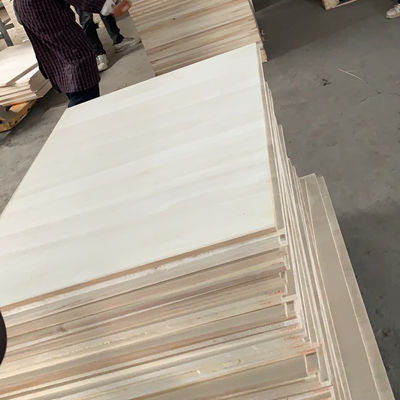 5-15 dagen Productietijd Witte paulownia-platen voor hout ambachten