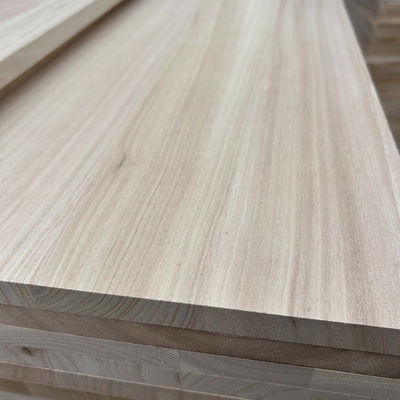 Natuurlijk solide Paulownia-plank Meubelblokken Planken Natuurlijke kleur Moderne ontwerpstijl