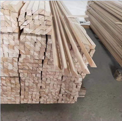 Houten bouwblokken van paulownia met een op maat gemaakte dikte