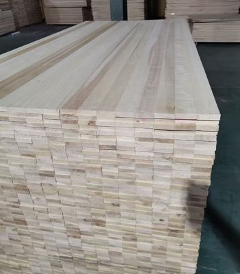2440x1220 of aangepast E0 lijm Solid Wood Board Poplar Grade AA aangepaste grootte