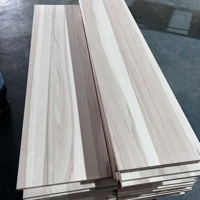 End Meubelmateriaal AA-kwaliteit Solid Poplar Board met vochtgehalte 8%-12%