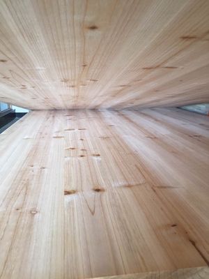 12-30 mm AB-klasse op maat geschilderd massief houten gewrichtspaneel voor fir cedar board