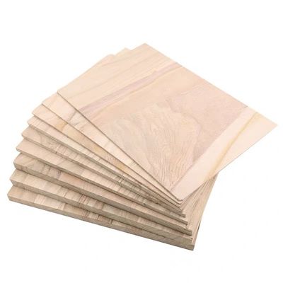 Natuurlijke kleur Paulownia Taekwondo Breaking Board Voor sportapparatuur