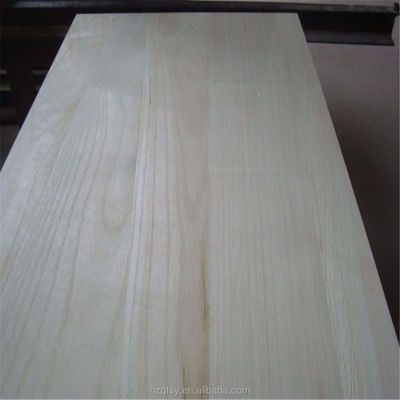 End Meubelen Interieur Decoratie Paulownia Hout Plaat Natuurlijk massief hout voor hotel