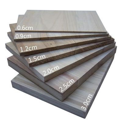 Custom Logo Paulownia Taekwondo Break Houten Planken Met 225x300mm Grootte