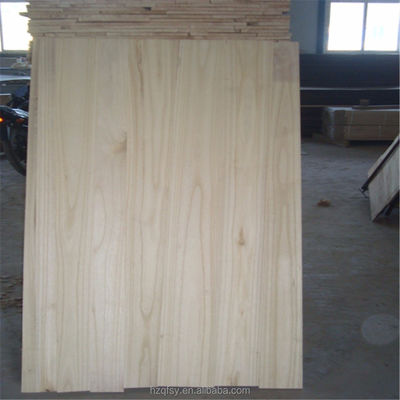 Moderne stijl Paulownia massief houten plank Totaal projectoplossingscapaciteit voor projecten