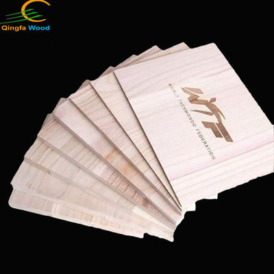 Natuurlijke kunsten Pine Hout Breaking Boards Voor Paulownia Hout 225x300mm