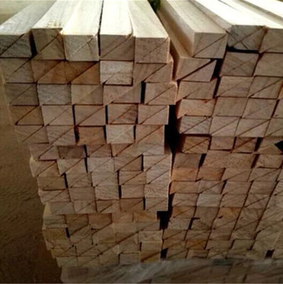 Paulownia Batten Vierkante Driehoek Chamfer Houtstrookjes met Projectoplossingsmogelijkheid