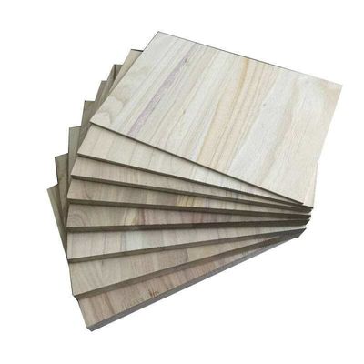 Custom Logo Taekwondo Houten Breaking Boards Natuurlijke kleur Paulownia Hout