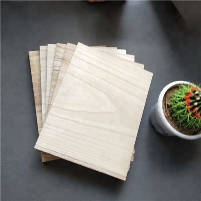 Custom Logo Taekwondo Houten Breaking Boards Natuurlijke kleur Paulownia Hout