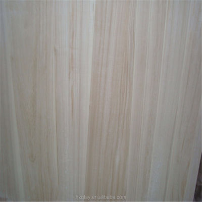 Hotelkleur Paulownia Houtplaat milieuvriendelijk Industrieel Natuurhout Solid Paulownia Hout
