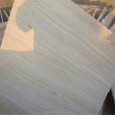 Hotelkleur Paulownia Houtplaat milieuvriendelijk Industrieel Natuurhout Solid Paulownia Hout