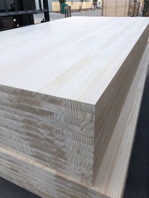 Meubelpaneel van massief hout voor huizen Dichtheid 280-300 kg/cbm en maatmaat