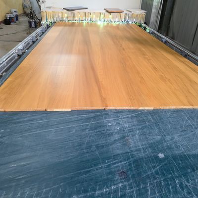 Moderne gecarboniceerd paulownia/poplar edge glude hout voor massief hout
