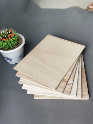 Boards voor vechtsporten 225x300mm Paulownia Breaking Wood Board binnen 3-30MM Dikte