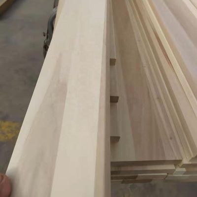 Home Office Meubelen Popel rechte panelen Solid hout bed slaten
