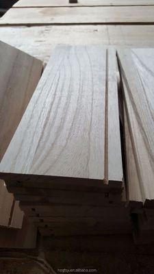 Solid Wood Paulownia Edge Glued Board Chinese Design Style Aanpasbare houten panelen