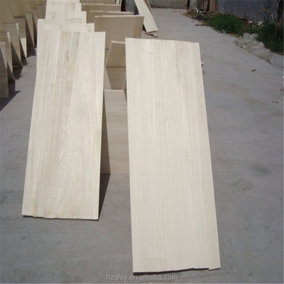 Paulownia Hout Solid Wood Zaag Paulownia Strip Board voor Projectoplossingsmogelijkheden