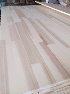 Gepersonaliseerd houten gietwerk massief hout hout paulownia houten plaat in natuurlijke kleur