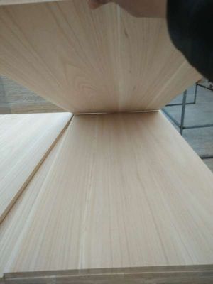 Gepersonaliseerd houten gietwerk massief hout hout paulownia houten plaat in natuurlijke kleur