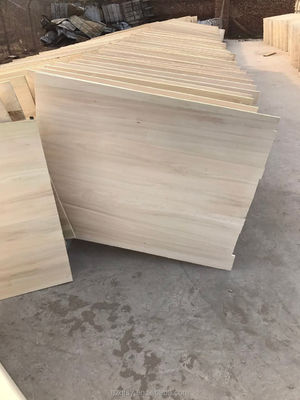Gepersonaliseerd houten gietwerk massief hout hout paulownia houten plaat in natuurlijke kleur