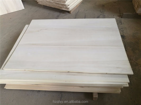 Gepersonaliseerd houten gietwerk massief hout hout paulownia houten plaat in natuurlijke kleur