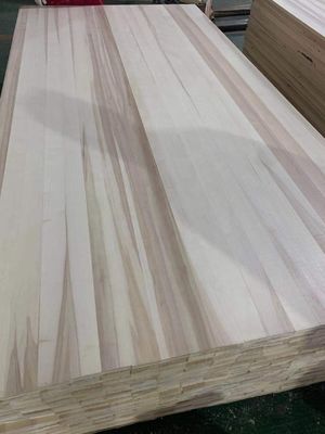 Modern Indoor Hotel Poplar Solid Wood met AA-kwaliteit randlijm en aangepaste dikte
