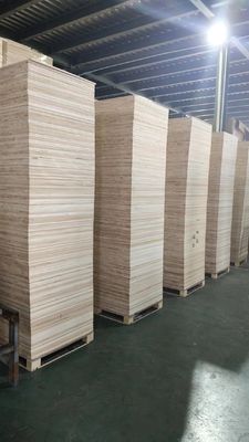 Totale oplossing Paulownia gebleekt plaat 2440*1220 mm voor projecten in verkoop