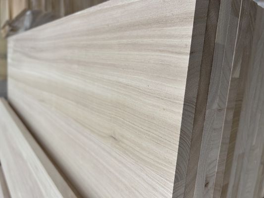 3 mm-55 mm Dikte Paulownia Hout Hout met rand van houten planken Hout voor meubels van massief hout