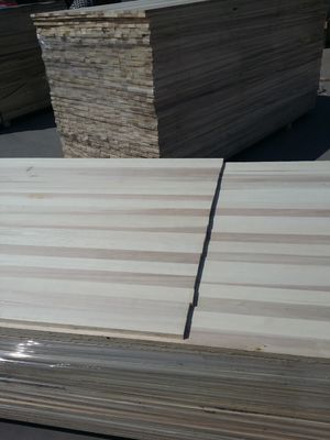 Poplar Solid Wood Lumber Board 4X8 met online technische ondersteuning en service na verkoop