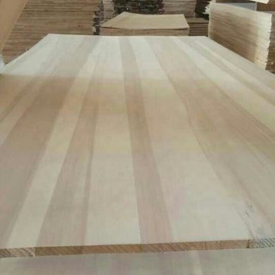 Popelhoutpaneel Solid Wood Board AA AB Grade Lengte 100mm-2440mm Online technische ondersteuning