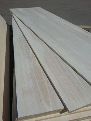 Popelhoutpaneel Solid Wood Board AA AB Grade Lengte 100mm-2440mm Online technische ondersteuning
