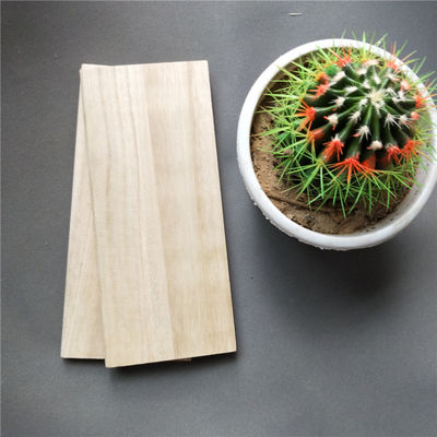 Drawer Side Solid Wood Boards AA-kwaliteit Paulownia Geslepen glad