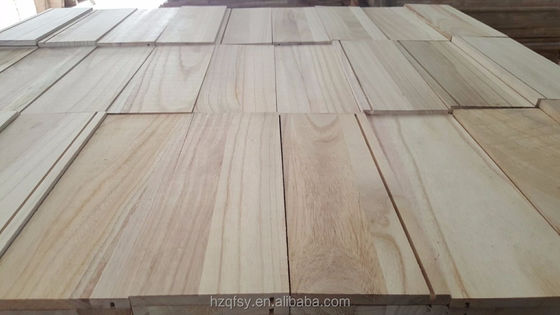 Hout van paulownia Voor meubels Drawer Oplossing Vermogen Natuurlijke kleur