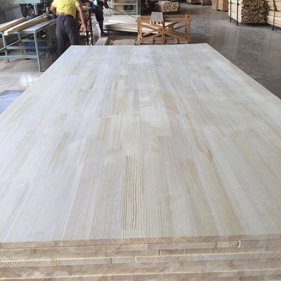 Radiata Pine Wood Finger Joint Boards voor binnenprojectoplossingen