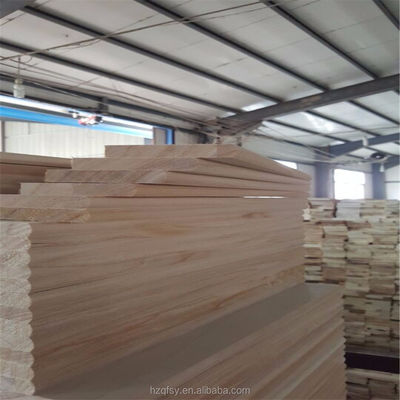 Meubelen van massief paulowniahout Drawer Board 3 mm-55 mm Dikte
