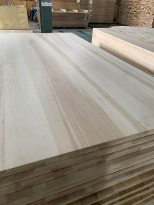Poplar Solid Wood 4X8 Lumber Board voor projectoplossingsmogelijkheden FSC-gecertificeerd