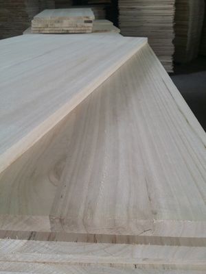 Natuurlijke textuur Meubelen van massief hout Popel Paulownia Pine Plank Edge Gekleurd plaat