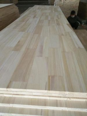 2000mm/2440mm/2500mm/3050mm/3660mm Lengte Paulownia Recht Panel Vinger Gemengd Board