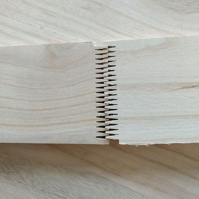 2000mm/2440mm/2500mm/3050mm/3660mm Lengte Paulownia Recht Panel Vinger Gemengd Board