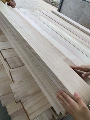 Paulownia Houtsplinten met een vochtgehalte van 8%-12% Online technische ondersteuning