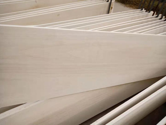 Persoonlijke afmeting 3-50 mm Paulownia houten banden voor projectoplossingen Vochtgehalte 8%-12%