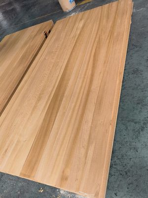 Contemporary Design Style Massivhouten meubelplank Gecarboniceerd geel popelhoutplank